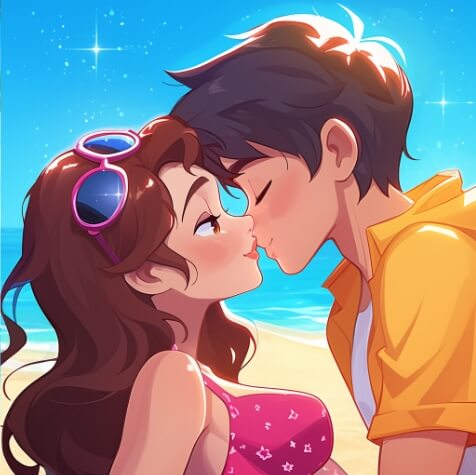 Beach Kiss